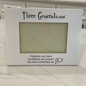 Three Generations 4x6 Picture Frame